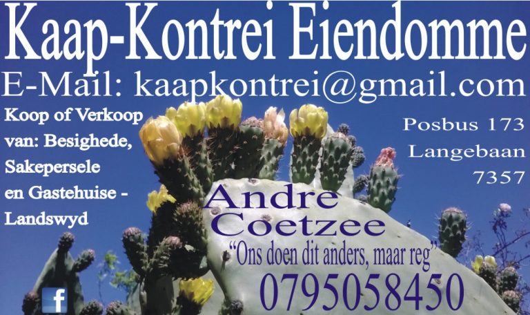 KAAP-KONTREI EIENDOME
